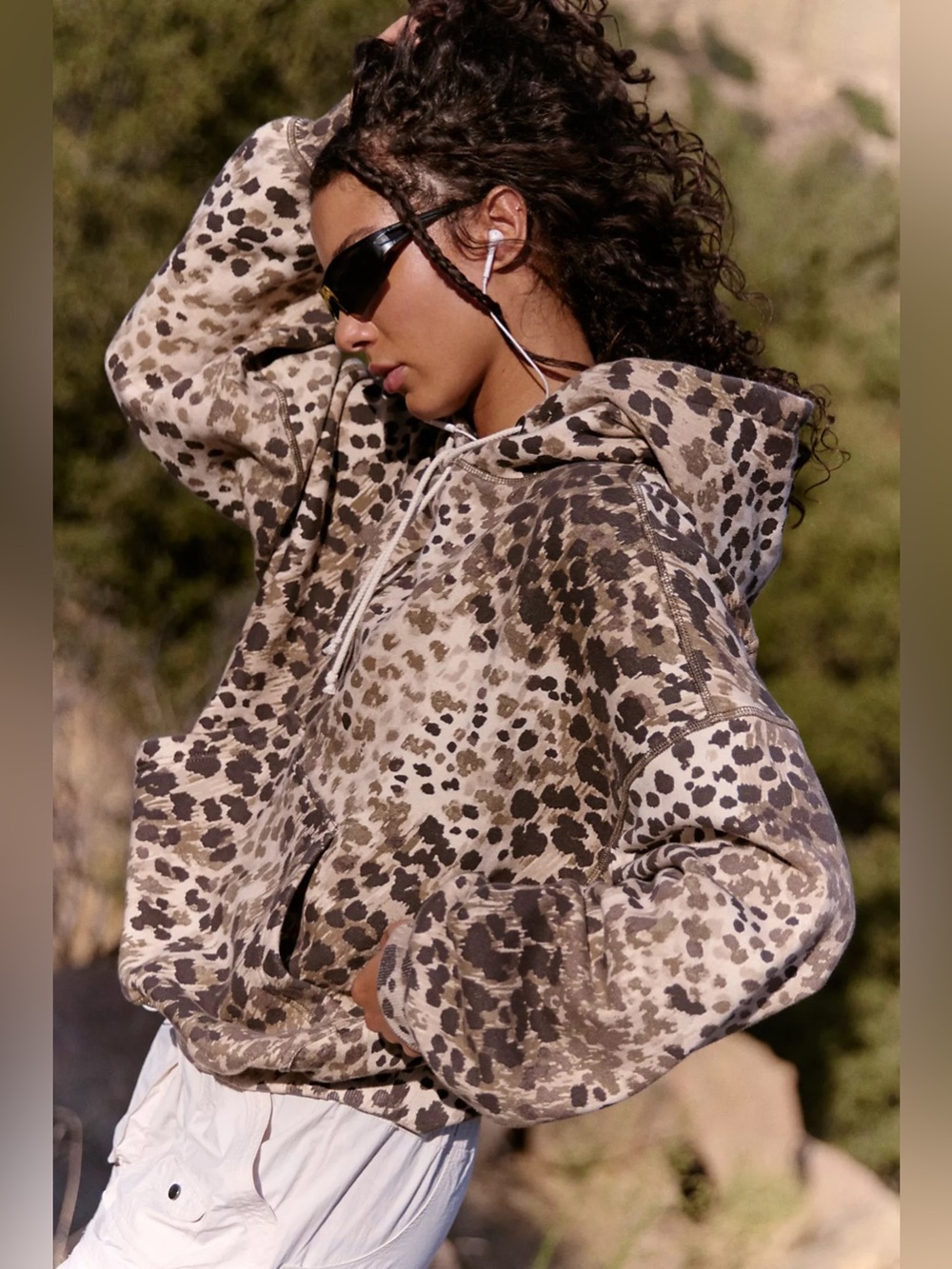 Free People Animal Instinct Hoodie